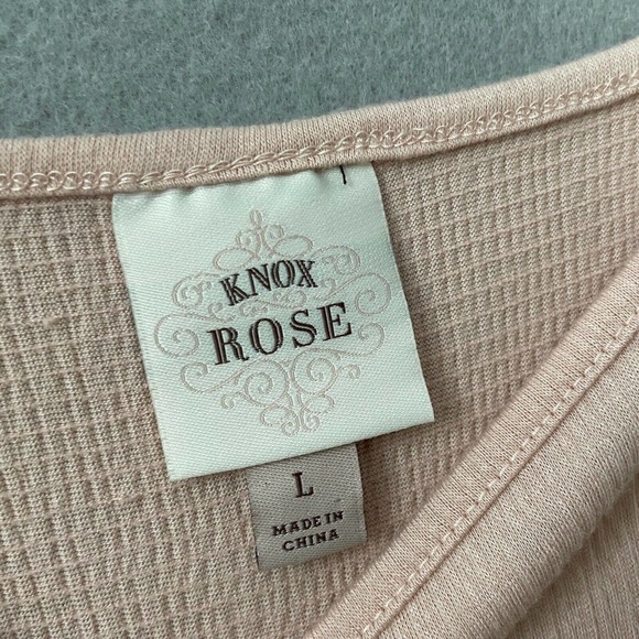 Knox Rose Sleeveless Tiered Pink Summer Dress - Picture 9 of 11